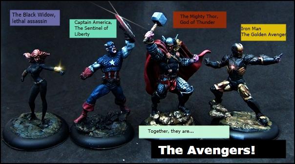 avengers miniatures